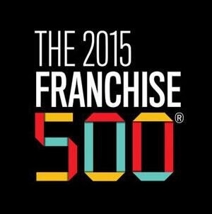 The 2015 Franchise 500 logo