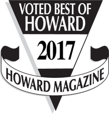 Howard Magazine Badge: Voted Best of Howard County 2017