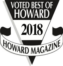 Howard Magazine Badge: Voted Best of Howard 2018