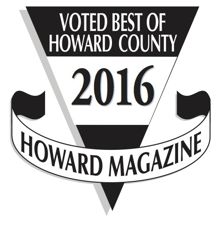 Howard Magazine Badge: Voted Best of Howard County 2016
