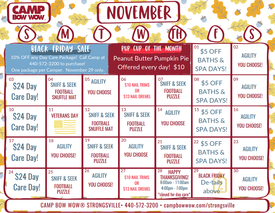 November Calendar