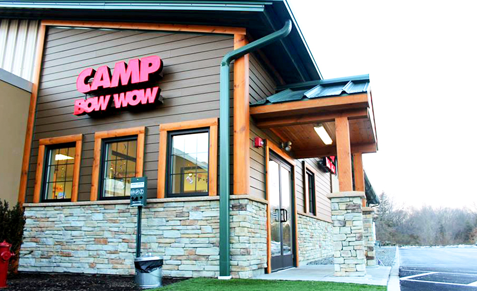 The Front of a Camp Bow Wow Store