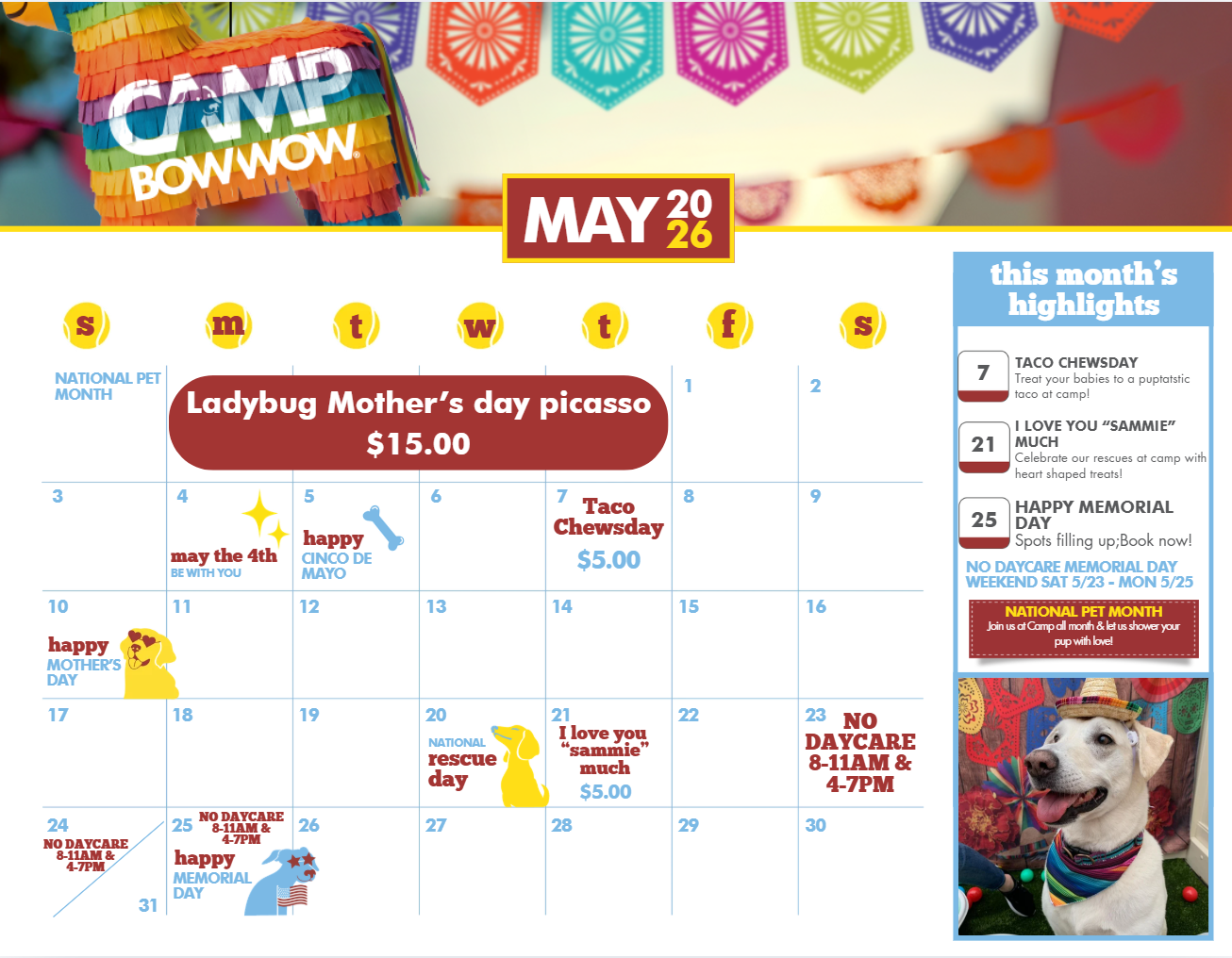 May 2026 events